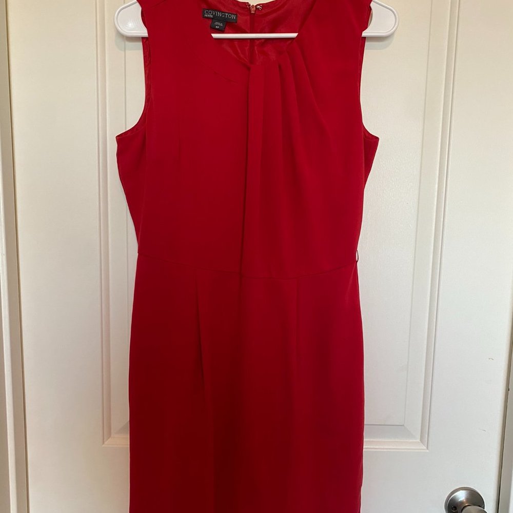 Red Pencil Dress